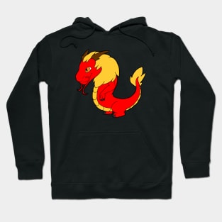 Red Chinese Dragon Hoodie